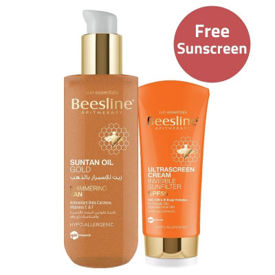 Beesline Oil Suntan Gold & Sunscreen Offer