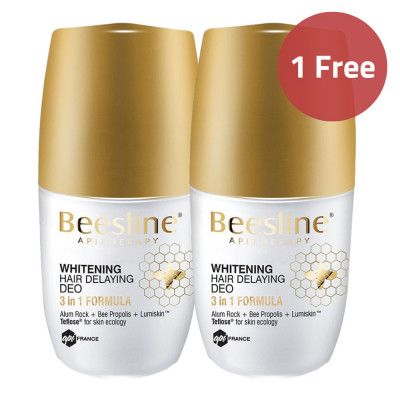 Beesline Roll-On Deo Whitening Hair Delay 1+1 Offer