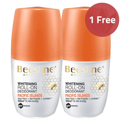 Beesline Roll-On Deo Whitening Pacific Islands 1+1 Offer