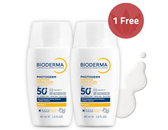 Bioderma Photoderm XDefense Ultra Fluid SPF50+ Invisible 40ml Offer
