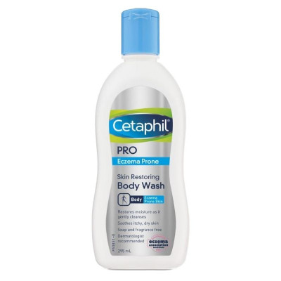 Cetaphil Eczema-Prone Skin Soothing Body Wash 295ml