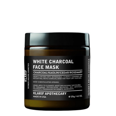 Klarif White Charcoal Detoxifying Face Mask 119g