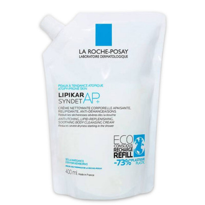 La Roche Posay Lipikar Syndnet AP+ Body Wash 400ml - REFILL