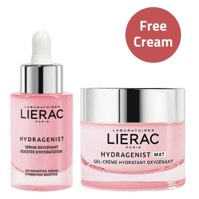 Lierac Hydragenist Mat Cream & Serum Set
