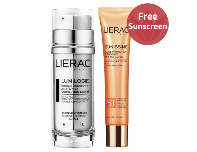 Lierac Lumilogie Concentrate & Fluid Sunscreen Offer