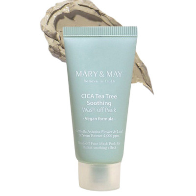 Mary & May Cica Tree Soothing Wash Off Mask 30g