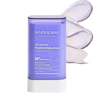 Mary & May Vegan Peptide Bakuchiol Sun Stick SPF50 18g