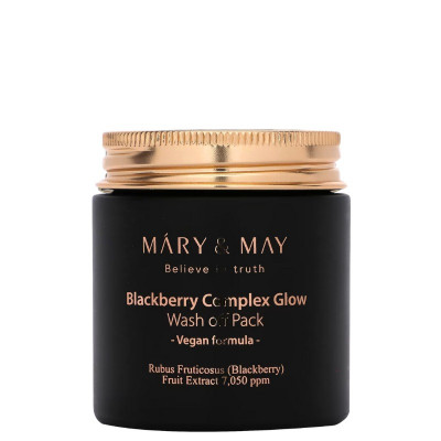 Mary & May Blackberry Complex Glow Wash Off Wash 125g