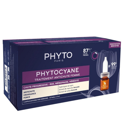 Phyto Phytocyane Hair Loss Treatment Progressive Women 12x5ml