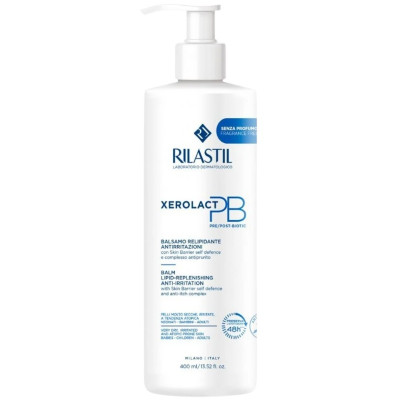 Rilastil Xerolact Lipid-Replenishing Anti-Irritation Face & Body Balm 400ml