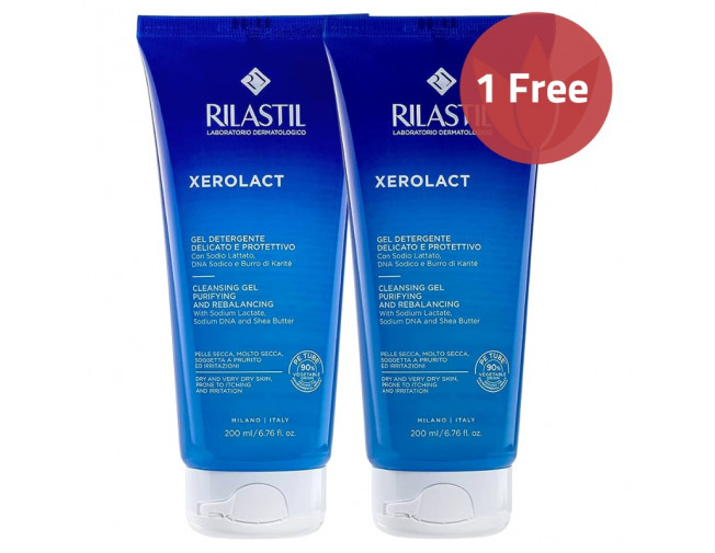 Rilastil Xerolact Cleansing Gel 200ml Offer