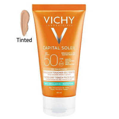 Vichy BB Tinted Mattifying Fluid Dry Touch Sunscreen SPF50 50ml