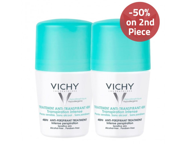 Vichy Anti-Perpsirant Deodorant 50% on 2nd Piece Offer